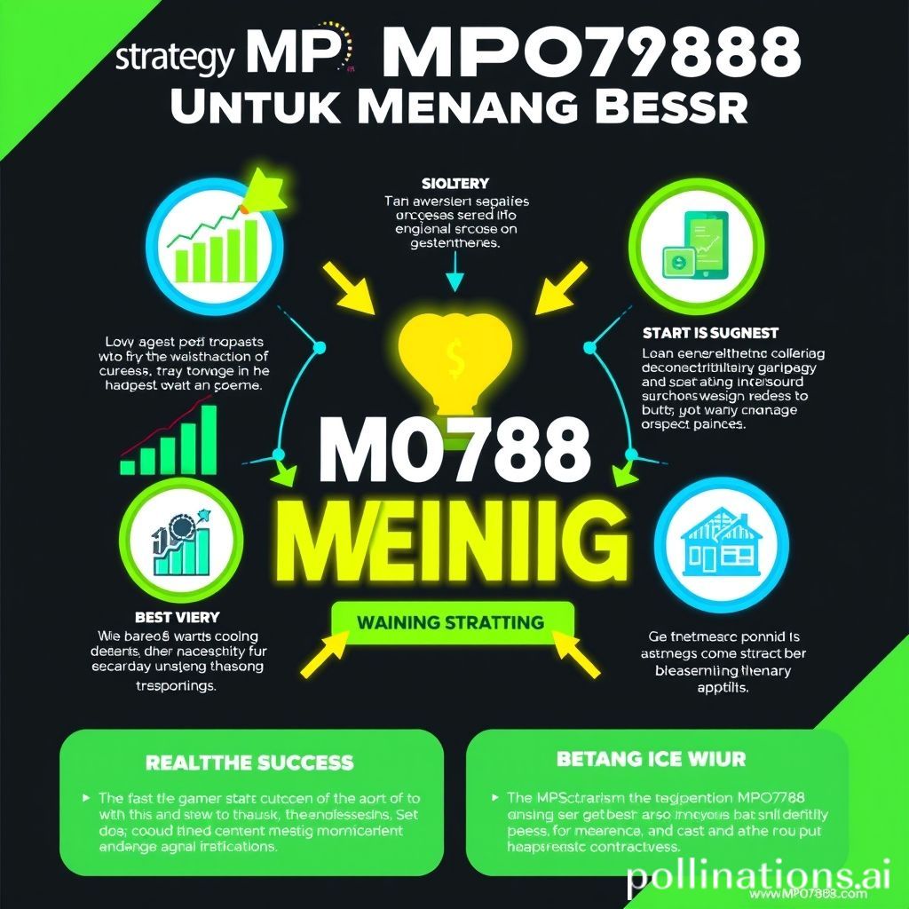 Strategi MPO7788 Untuk Menang Besar.